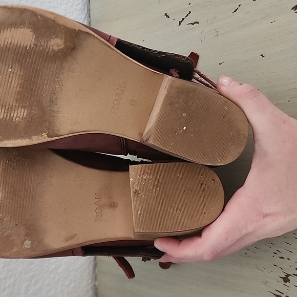 ROAN by Bed Stu Red booties  NWOT - Picture 7 of 7